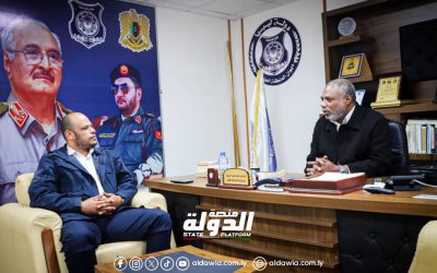 رئيس ديوان وزارة الداخلية بالمنطقة الجنوبية يجتمع مع رئيس مكتب المشروعات