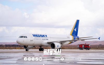 لتعزيز شبكة النقل الجوي… شركة ميد سكاي تبدأ رحلاتها بين مطاري معيتيقة وبنينا