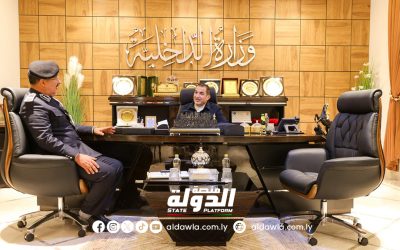 وزير الداخلية يوجه تعليماته بتكثيف الدوريات الأمنية بمديرية أمن الجبل الأخضر.
