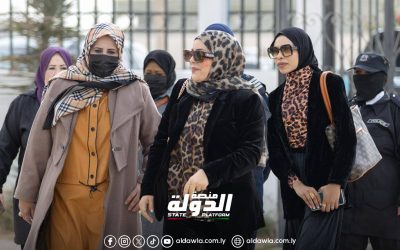 زيارة وزير الدولة لشؤون المرأة بالحكومة الليبية لبلدية أجدابيا.