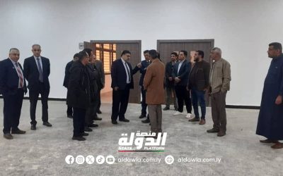 وزير التعليم التقني والفني يجري زيارة ميدانية للمعهد العالي في الزويتينة.