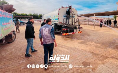 استمرار جهود الجهاز الوطني للتنمية في فتح المسارات والتنظيف دون توقف