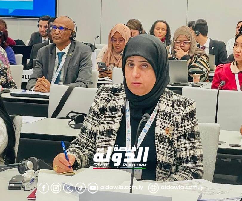 سلطنة المسماري تمثل البرلمان بالقمة الدولية حول حقوق المرأة والطفل بسويسرا