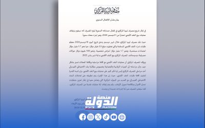مصرف ليبيا المركزي يعلن إيقاف بيع النقد الأجنبي اعتباراً من 21ديسمبر  