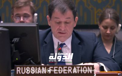 المندوب الروسي بمجلس الأمن يعتبر الوضع السائد في ليبيا باعث للقلق ويجب 