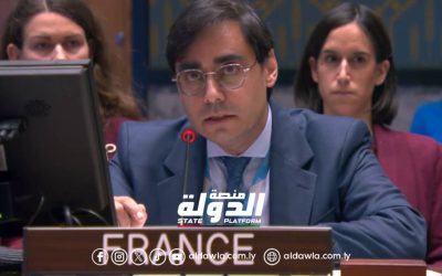 المندوب الفرنسي بمجلس الأمن يثمن دور المفوضية ويدعم جهود اللجنة العسكرية