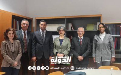 جامعة بنغازي تبحث تعزيز التعاون العلمي والشراكة الأكاديمية مع جامعة فلورنسا الإيطالية