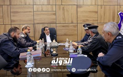 وزير الداخلية يعتمد الجدول الدراسي للفصل الثاني بالمعهد العالي للضباط في بنغازي