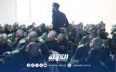 انطلاق امتحانات دورة تدريب منتسبي جهاز الحرس البلدي الجدد في بنغازي