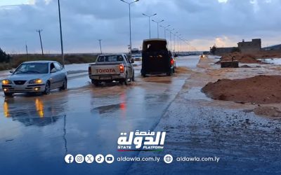 بلدي طبرق: الأحد عطلة رسمية بسبب سوء الأحوال الجوية