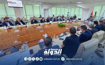 رئيس المؤسسة الوطنية للنفط المكلف يبحث خطة عمل المؤسسة خلال 2025