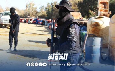 ضبط كميات كبيرة من الوقود والمعدات النفطية المعدة للتهريب في عملية أمنية مشتركة