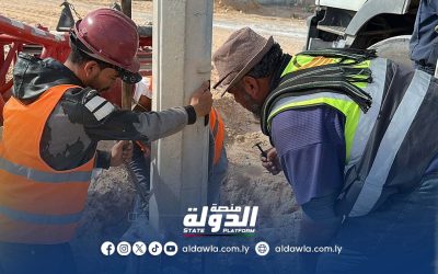الشروع في أعمال الكهرباء والإنارة بميناء سرت البحري