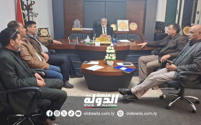 وزير الزراعة يناقش كيفية استئناف العقد المبرم مع الشركة الليبية للأسمدة