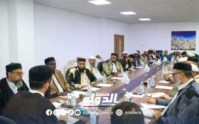 رئيس هيئة الأوقاف يبحث سبل تطوير عمل أقسام الوقف والاستثمار بمدينة سبها