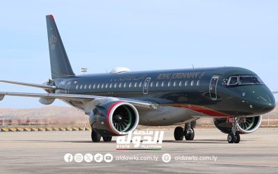مطار بنينا الدولي يستقبل أولى رحلات الخطوط الملكية الأردنية عقب توقفها لسنوات