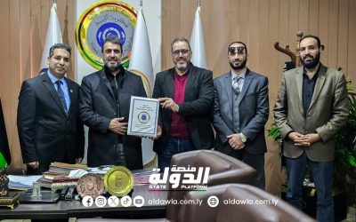 وزير الكهرباء بالحكومة الليبية يتسلم مسودة قانون الطاقات المتجددة