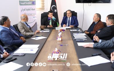 مصلحة التخطيط العمراني تسلم عدد من المواقع الإدارية لمصلحة أملاك الدولة