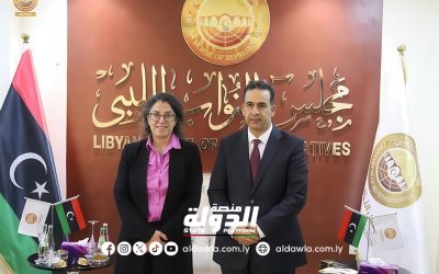 المبعوثة الأممية تقدم لمجلس النواب نبذة عن العملية السياسية في ليبيا