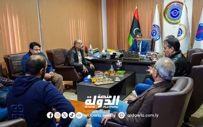 البدري يوجه بتوفير تغذية كهربائية متكاملة لمخطط الشباب بمنطقة بوفاخرة تيكا غربي بنغازي