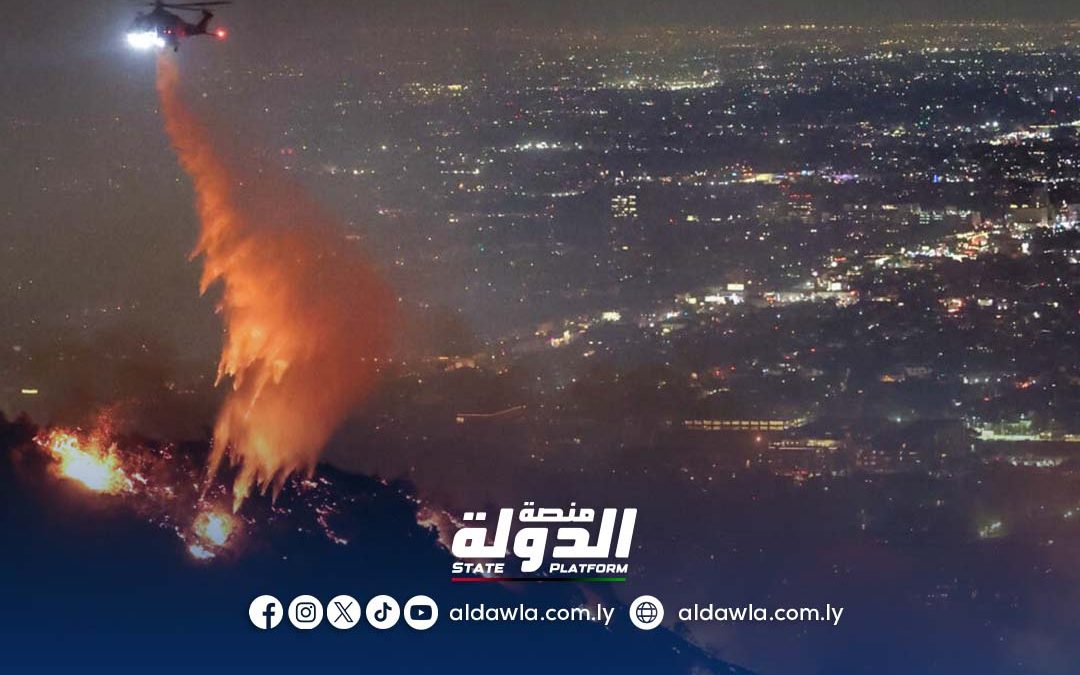 تحذيرات من حرائق جديدة في كاليفورنيا