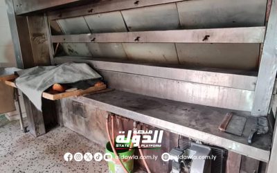مركز الرقابة على الأغذية يكشف عدة مخالفات صحية بعدة مخابز في بلدية جنزور