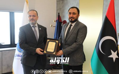 القنصل التركي يزور جامعة بنغازي