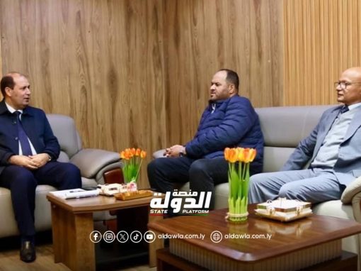 وزير التعليم العالي والبحث العلمي يبحث سبل تعزيز جامعة الجفرة