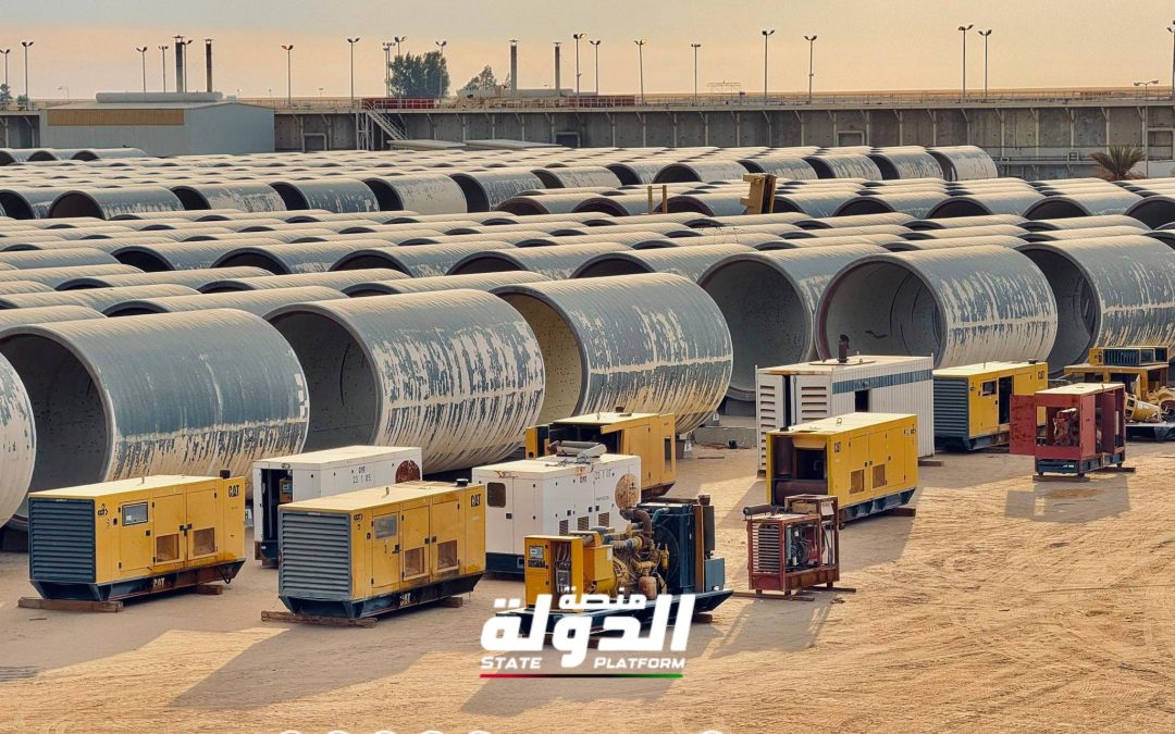 إدارة جاهز النهر تتفقد مصنع الأنابيب الخرسانية سابقة الإجهاد بالسرير