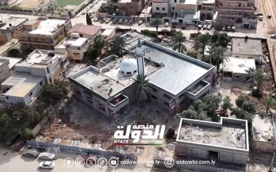 صندوق الإعمار يعلن مواصلة صيانة وتطوير مسجد المزدواي في بنغازي