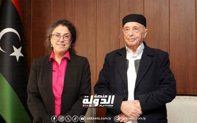 رئيس مجلس النواب والمبعوثة الأممية يؤكدان ضرورة تشكيل حكومة موحدة وتنظيم الانتخابات في أقرب الآجال