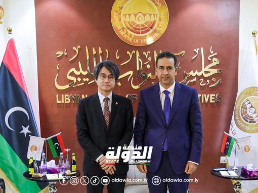 النائب الأول لرئيس مجلس النواب يبحث مع السفير الياباني مستجدات الأوضاع السياسية والتعاون المشترك