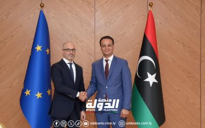 مباحثات لتعزيز العلاقات بين صندوق الإعمار والاتحاد الأوروبي