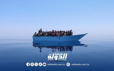 مصرع طفلين في غرق سفينة مهاجرين بالبحر المتوسط وإنقاذ 17 آخرين