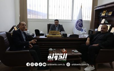 وزير التعليم التقني يناقش آفاق التعاون مع رئيس اللجنة الدولية للتحول الرقمي