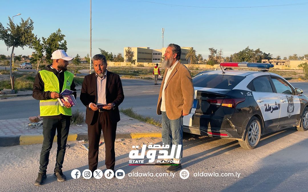 انطلاق حملة توعوية لتسجيل الناخبين في مدينة العجيلات