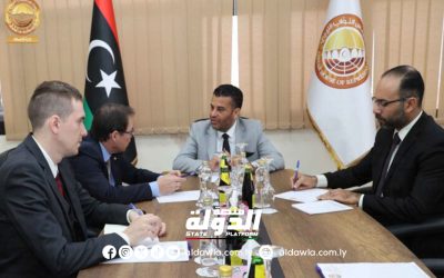 رئيس لجنة الأجهزة الرقابية يبحث مع السفير الروسي المستجدات السياسية