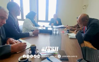 وزارة الأشغال العامة بالحكومة الليبية تعقد الاجتماع الأول مع المكاتب الاستشارية والشركات والهندسية