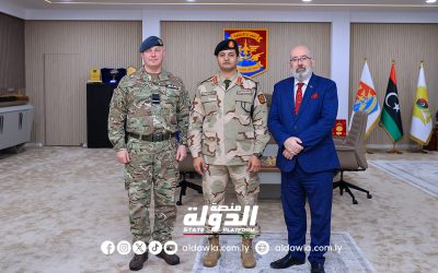 رئيس أركان الوحدات الأمنية يبحث سبل التعاون العسكري والأمني مع المملكة المتحدة