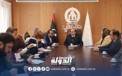 خلال زيارته بنغازي وفد صحفي إسباني يُشيد بجهود الإعمار والاستقرار