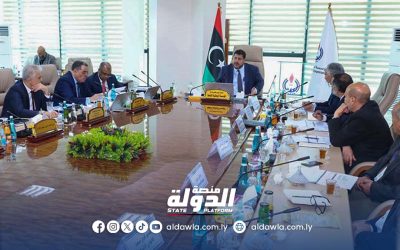 مؤسسة النفط تناقش مشاريع شركات تقنية ليبيا والهروج وشمال إفريقيا ومعهد النفط للعام 2025
