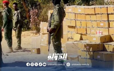 اللجنة المشتركة تضبط 8 ملايين قرص مخدر  و50 كيلو كوكايين مخبأة بالقطرون