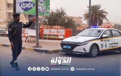مدير أمن سبها المكلف يتابع تنفيذ الخطة الأمنية في رمضان