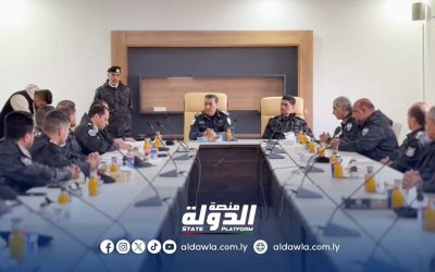 رئيس جهاز البحث الجنائي يبحث الخطة الأمنية خلال العام 2025
