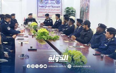 مدير أمن سبها يناقش الخطط الأمنية لعام 2025