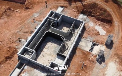 بدء العمل بمشروع إنشاء محطة  في منطقة المبني بساحل بنغازي