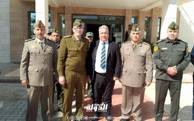 وفد تابع لأركان قوات الدفاع الجوي يزور جرحى القوات المسلحة الليبية