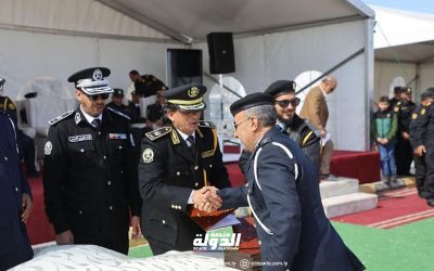 تخريج دفعة جديدة لجهاز الحرس البلدي بنغازي