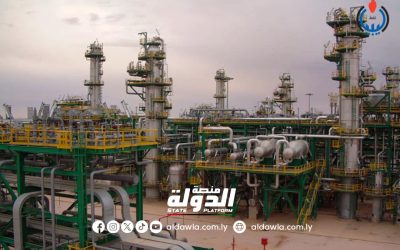 مؤسسة النفط تؤكد عودة عمليات التشغيل بمجمع مليته إلى طبيعتها