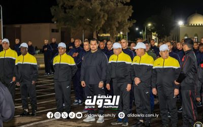 رئيس أركان القوات البرية يجري زيارة تفقدية لمقر الكلية العسكرية في توكرة